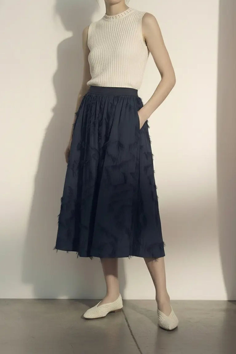 CABLE KNIT SLEEVELESS TOP view 2