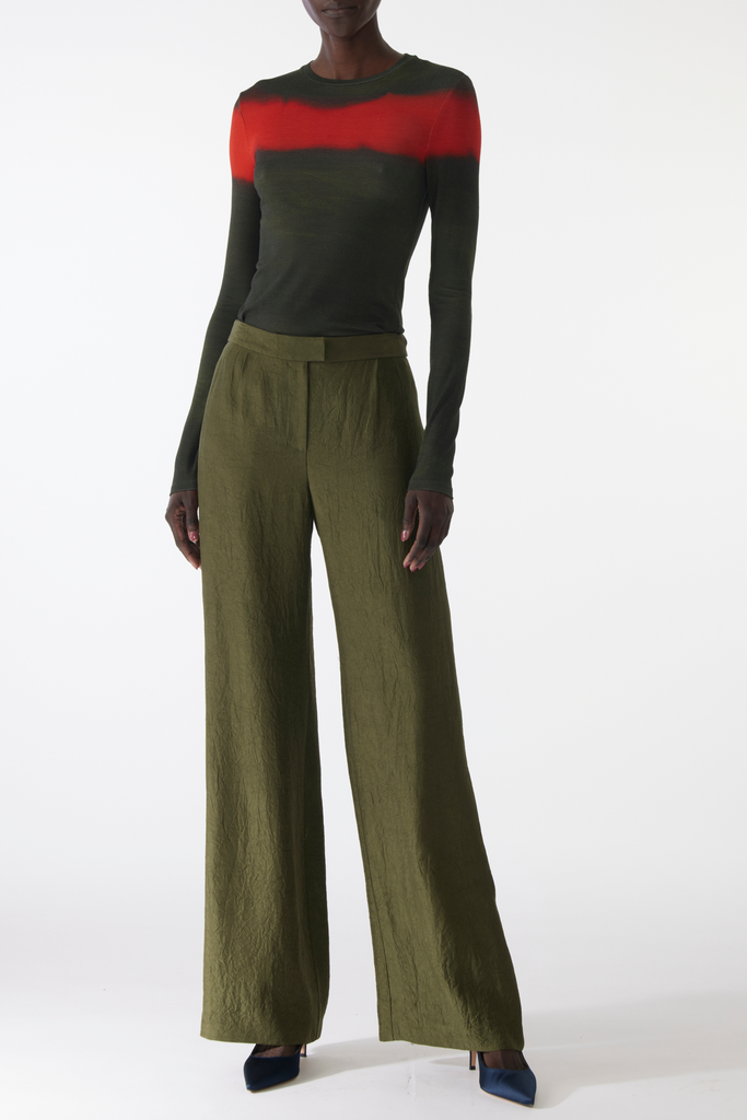 [ KIRSH ]★COLLECTION PAINTING STRAIGHT PANTS Cigarette Pants in Black | Retro Style Clothing – Vixen by