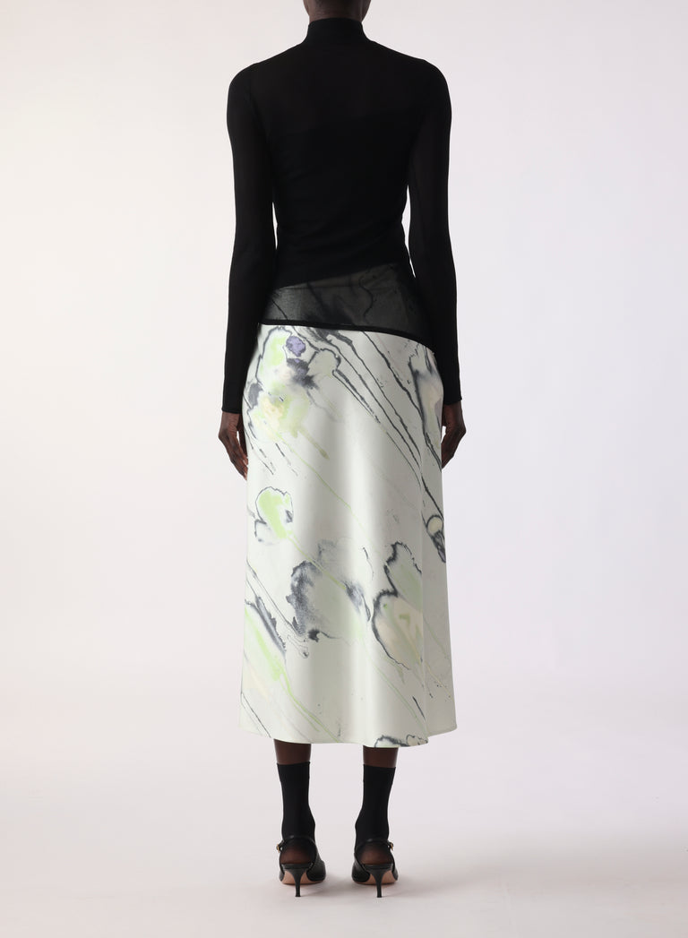 SHEER COMBO MERINO KNIT TURTLENECK view 4