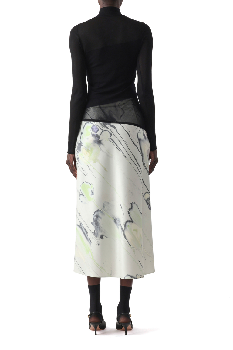 SHEER COMBO MERINO KNIT TURTLENECK view 4