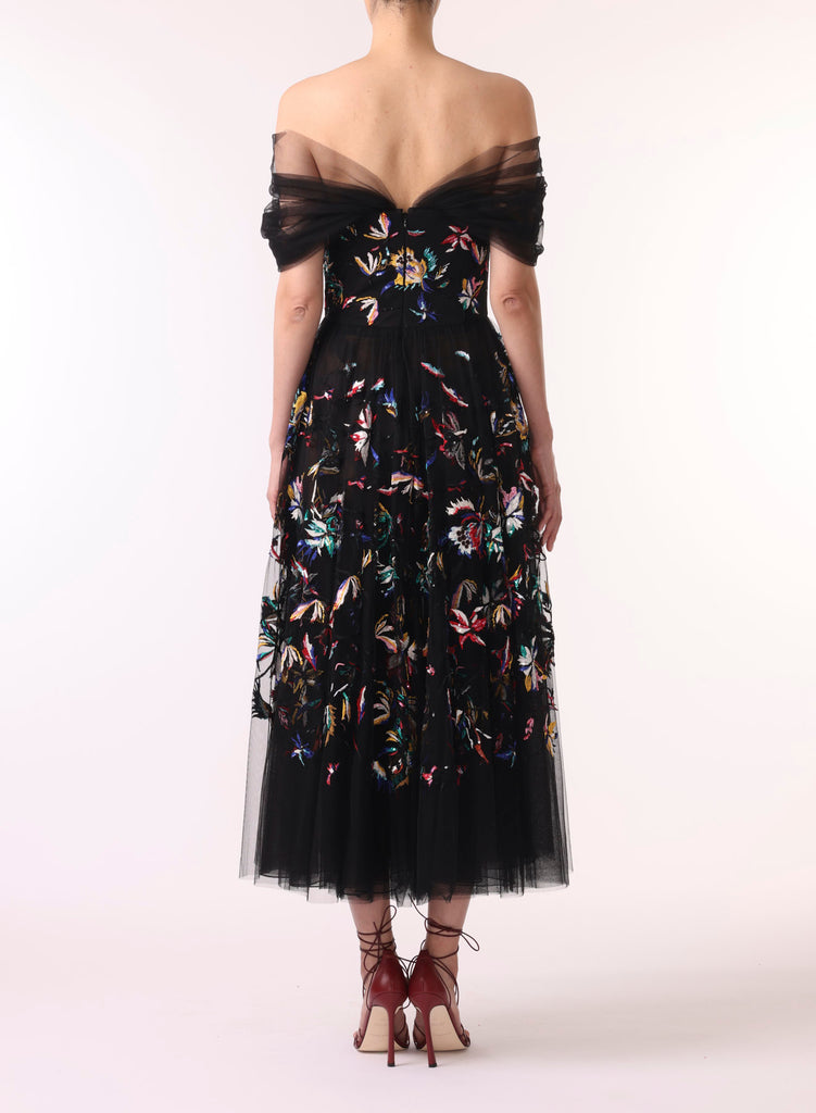 スーツ・フォーマル・ドレス OFF SHOULDER TULLE LAYERED DRESS Off The Shoulder Layered Tulle Ball Gown – Tux-USA®