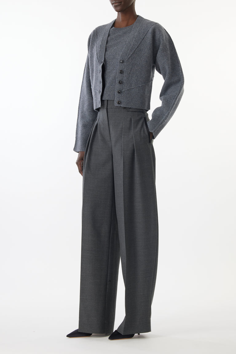 SCULPTURAL MERINO WOOL CARDIGAN view 4